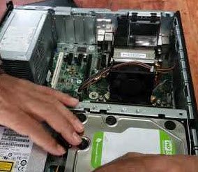 Cambio de Placa en CPU HP DELL Lenovo - Solo servicio de cambio