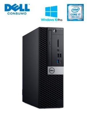 Alquiler Mensual Computadora DELL Optiplex 7070 SFF, Intel Core i7-9700 3.00 GHz, 16GB DDR4, 500GB SSD. DVD SuperMulti, Video Intel HD Graphics 630, LAN GbE. 10/100/1000 MB/S 2 DISPLAY PORT 4
